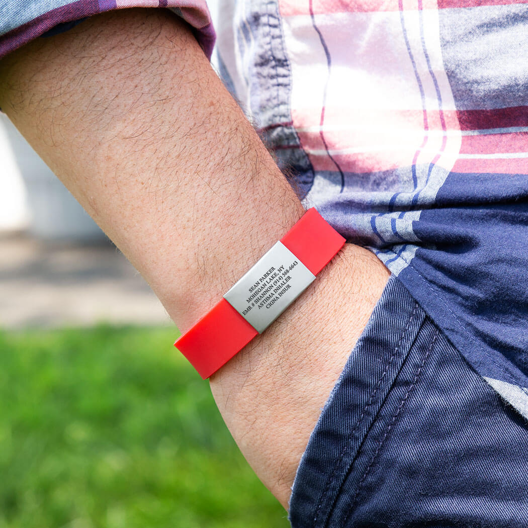 id bracelets for athletes
