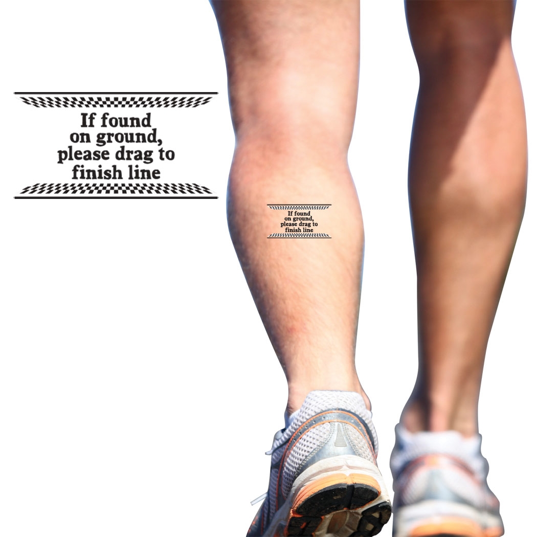 Temporary Running Tattoo