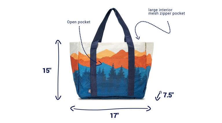 Running Tote Bags