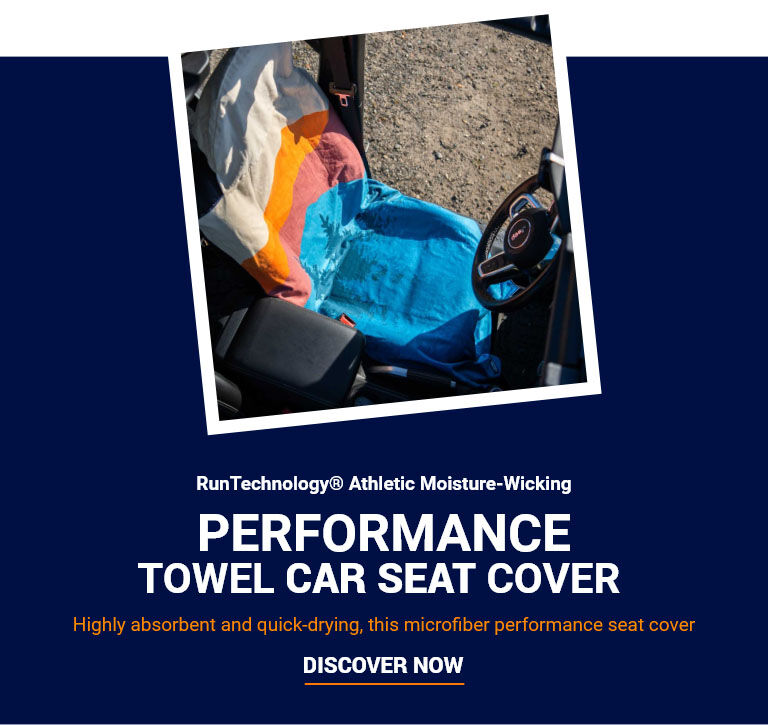 Hooded Seat Cover Towels For Runners Gone For a Run