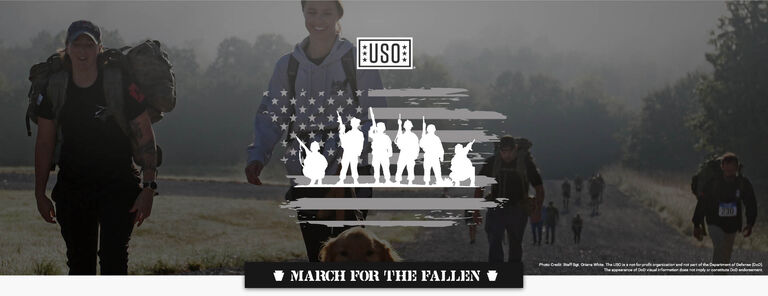 USO - MARCH FOR THE FALLEN
