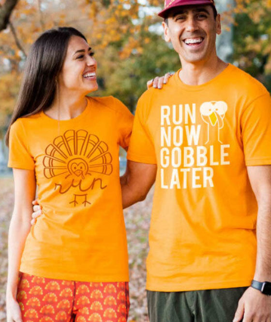 Thanksgiving running shirts deals
