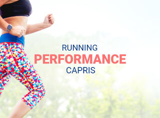 Performance Running Capris For Women Gone For A Run