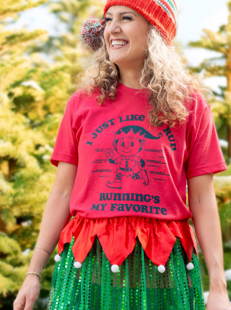 Christmas running apparel store