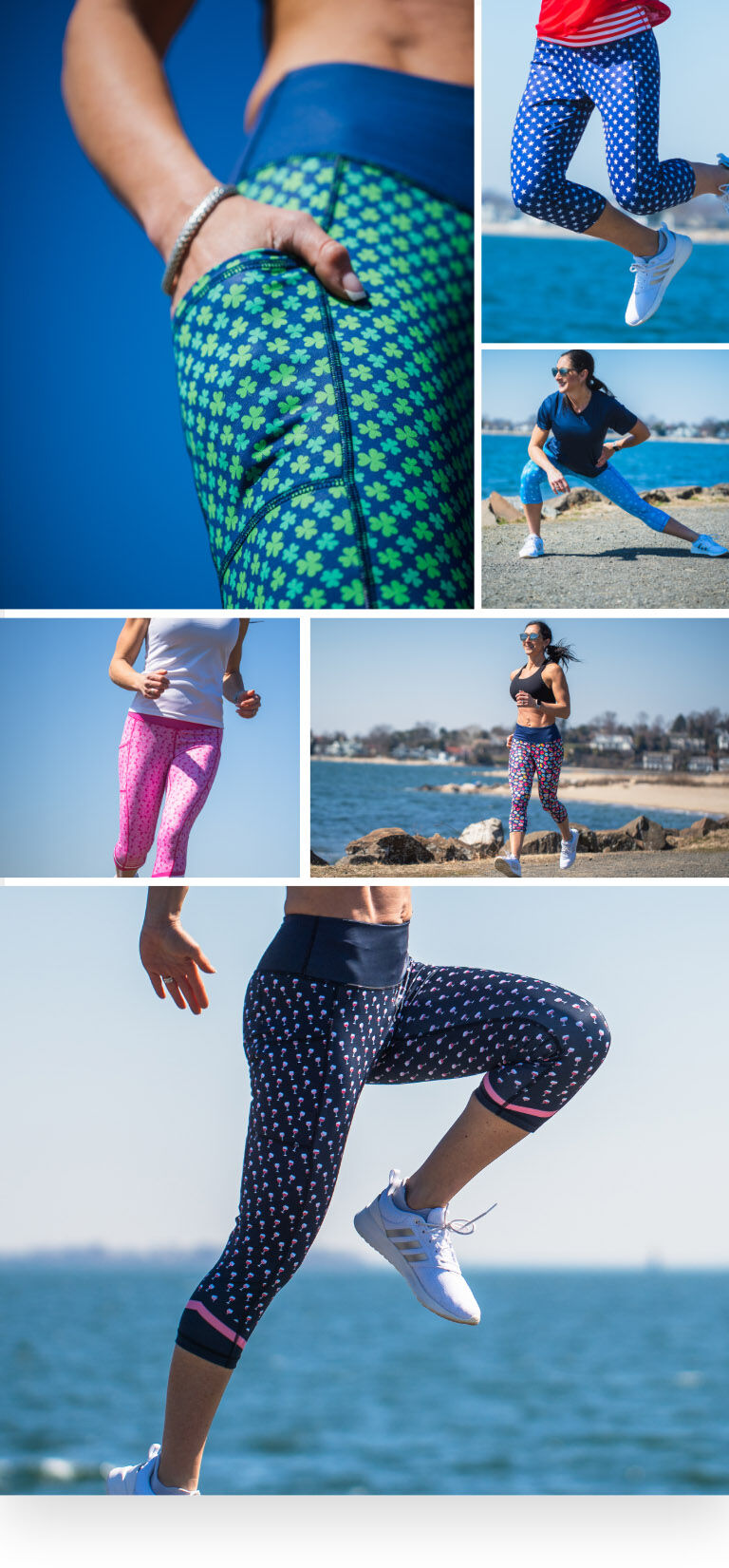 Running Capris for Women Gone For A Run