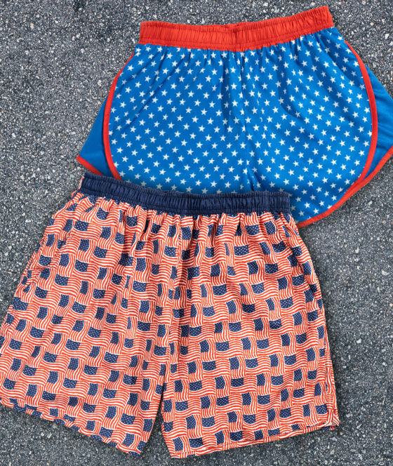 4th of discount july running shorts