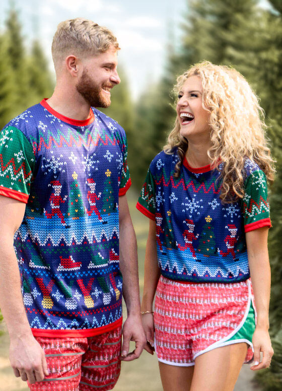 Christmas running apparel outlet