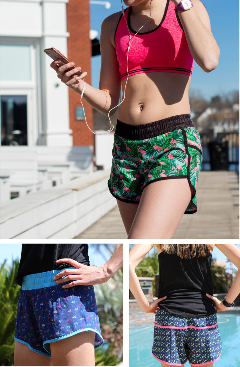 Women's Running Shorts - Run Free | Gone For a Run