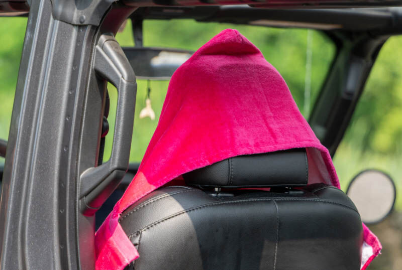 Sweat towel store for car seat