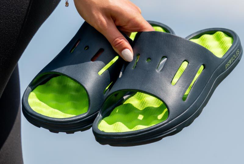 PR SOLES Largo Recovery Slides Gone For a Run