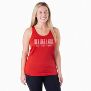 Women's Racerback Performance Tank Top - Run Like A Girl&#174;