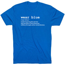 Running Short Sleeve T-Shirt - wear blue Definition