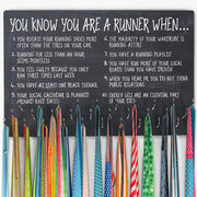 Running Large Hooked on Medals Hanger - You Know You're a Runner