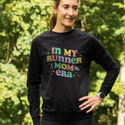 Running Raglan Crew Neck Sweatshirt - In My Runner Mom Era