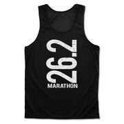 Men's Running Performance Tank Top - 26.2 Marathon Vertical