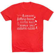 Running Short Sleeve T-Shirt - Awesome Autumn