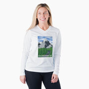 Women's Long Sleeve Tech Tee - Into the Forest