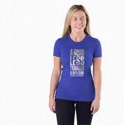 Women's Everyday Runners Tee - A Road Less Traveled - Marathoner