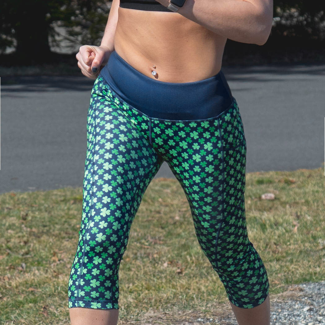 st patrick's day running tights