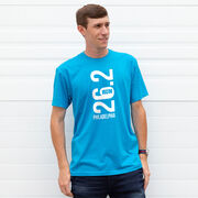 Running Short Sleeve T-Shirt - Philadelphia 26.2 Vertical