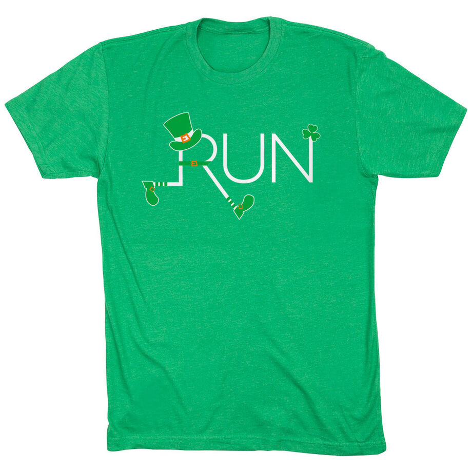 Running Short Sleeve T-Shirt - Let's Run Lucky