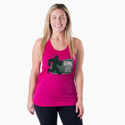 Women's Racerback Performance Tank Top - Run Big