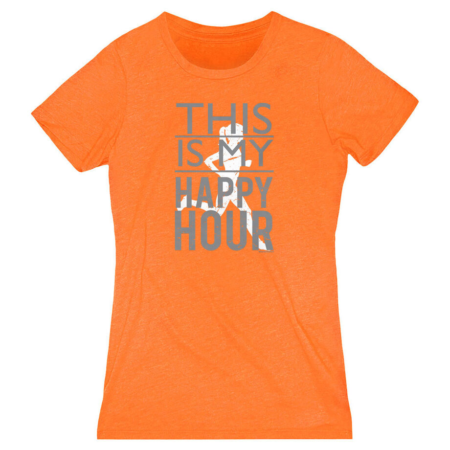 Women's Everyday Runners Tee This Is My Happy Hour