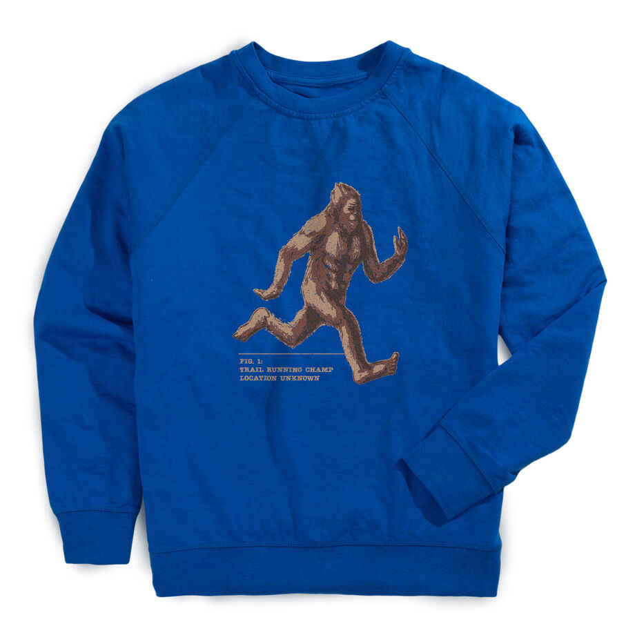 Running Raglan Crew Neck Pullover - Trail Running Champ