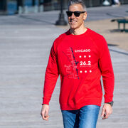 Running Raglan Crew Neck Pullover - Chicago Route