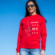 Running Raglan Crew Neck Pullover - Chicago Route