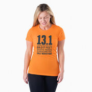 Running Women's Everyday Tee - 13.1 Math Miles