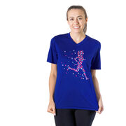 Women's Short Sleeve Tech Tee - Summer Runner Girl