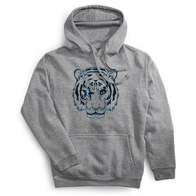 Statement Fleece Hoodie - Eye Of The Tiger