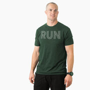 Running Short Sleeve T-Shirt - Run Lines