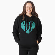 Statement Fleece Hoodie -  Love The Run