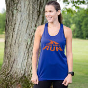 Women's Racerback Performance Tank Top - Gone For a Run&reg; Logo