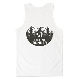 Men's Running Performance Tank Top - Ultra Runner Bigfoot