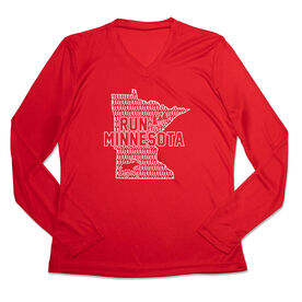 Women's Long Sleeve Tech Tee - Run Minnesota