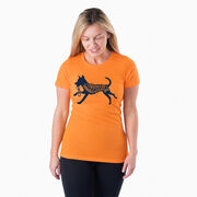 Women's Everyday Runners Tee - I'd Rather Be Running with My Dog