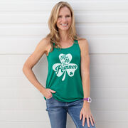 Flowy Racerback Tank Top - Kiss A Lucky Runner