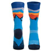 Socrates&reg; Mid-Calf Performance Socks - Free & Wild 