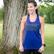 Women's Racerback Performance Tank Top - May the Course Be with You