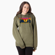 Statement Fleece Hoodie -  Happy Hour