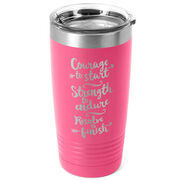 Running 20 oz. Double Insulated Tumbler - Courage To Start