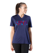 Women's Short Sleeve Tech Tee - Love Hate Running
