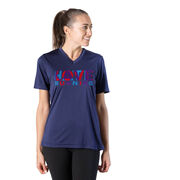 Women's Short Sleeve Tech Tee - Love Hate Running