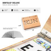 Premier Wood BibFOLIO® Race Bib Album - Run