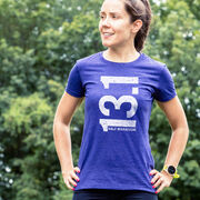 Women's Everyday Runners Tee 13.1 Half Marathon Vertical