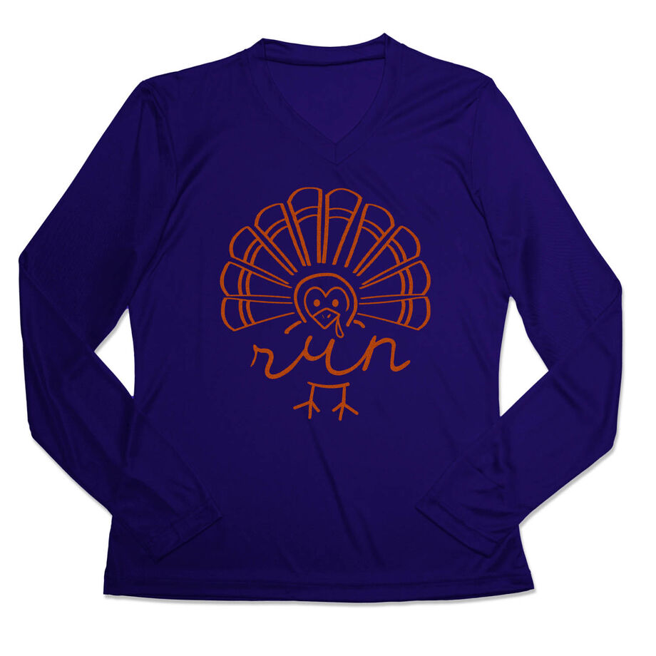 Women's Long Sleeve Tech Tee - Runner Turkey
