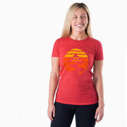 Women's Everyday Runners Tee - Run Trails Sunset